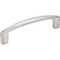 Elements 96 mm Center-to-Center Satin Nickel Rope Detailed Lindos Cabinet Pull Z115-96SN - alternate 1